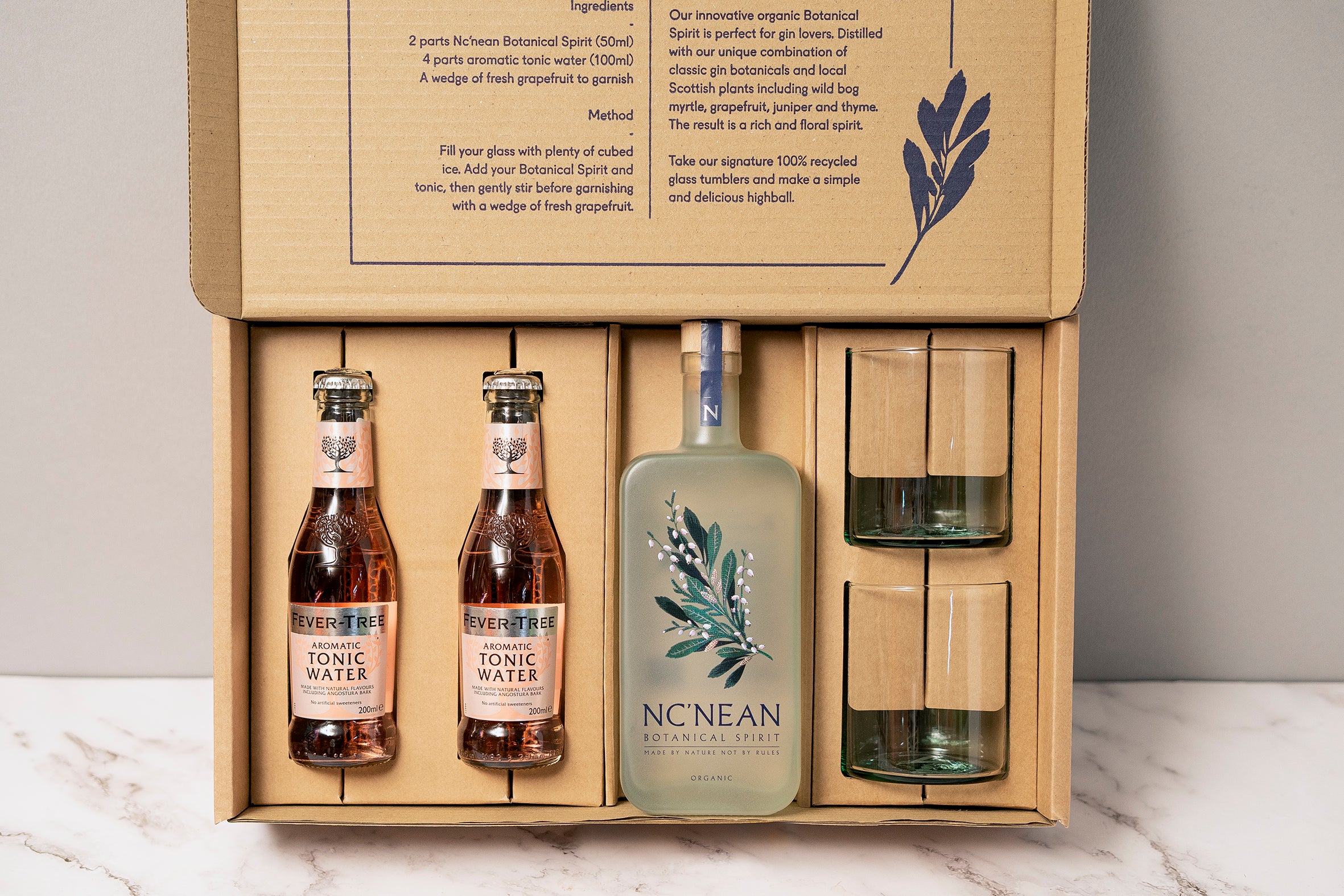 BOTANICAL SPIRIT AND TONIC SET
